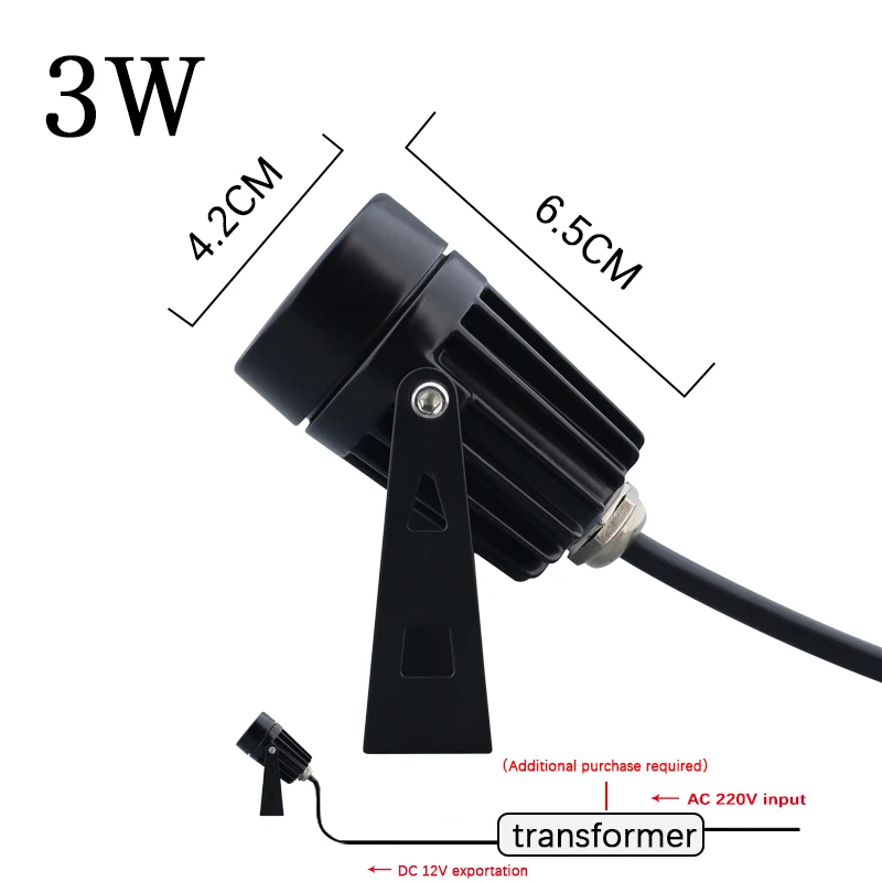 

Светодиодный газонный светильник KAISANXINYI 5W10W20W25W