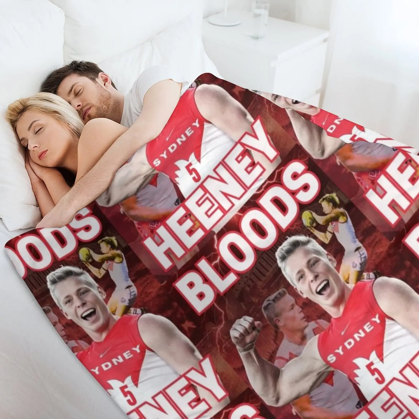 Isaac Heeney Sydney Swans Afl футбольное одеяло теплое для зимы плед на диван детский