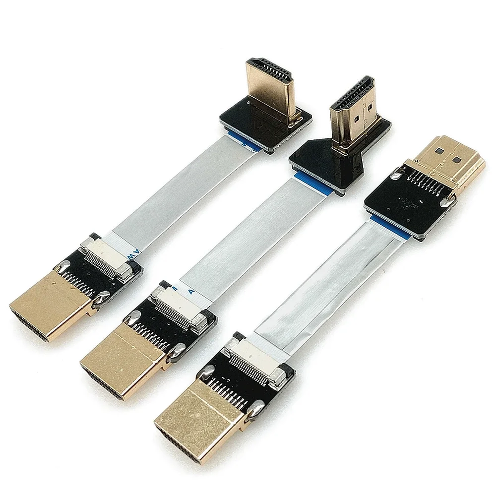 Фото Аэрофотосъемка Yuntai, стандартный мягкий кабель HDMI DJI, ультра короткий стабилизатор БПЛА, передача изображения, FPV видео, HD-кабель, статический C №4