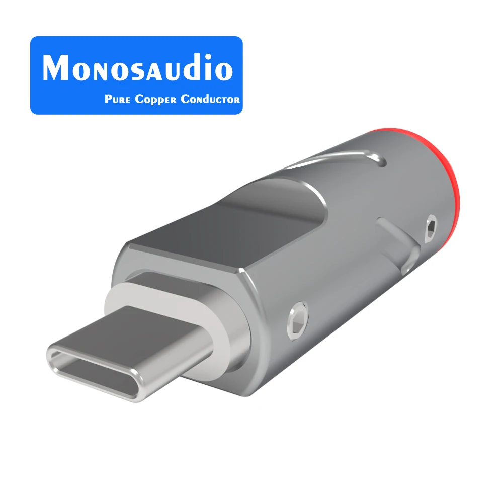 

Monosaudio B51C Type C Type-C OTG USB3.1 High End USB Connector Type C Male Plug Welding Type USB-C