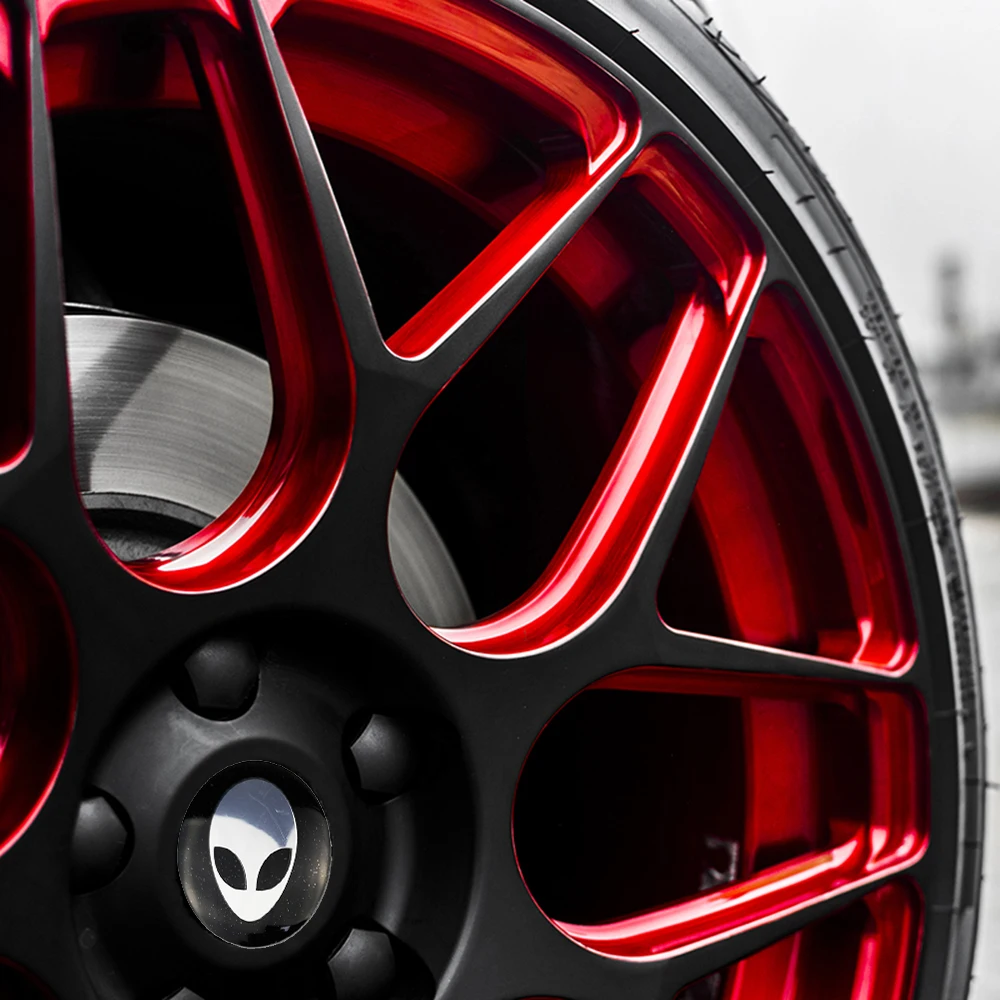 Универсальный логотип инопланетянина эмблема ступицы автомобильных шин