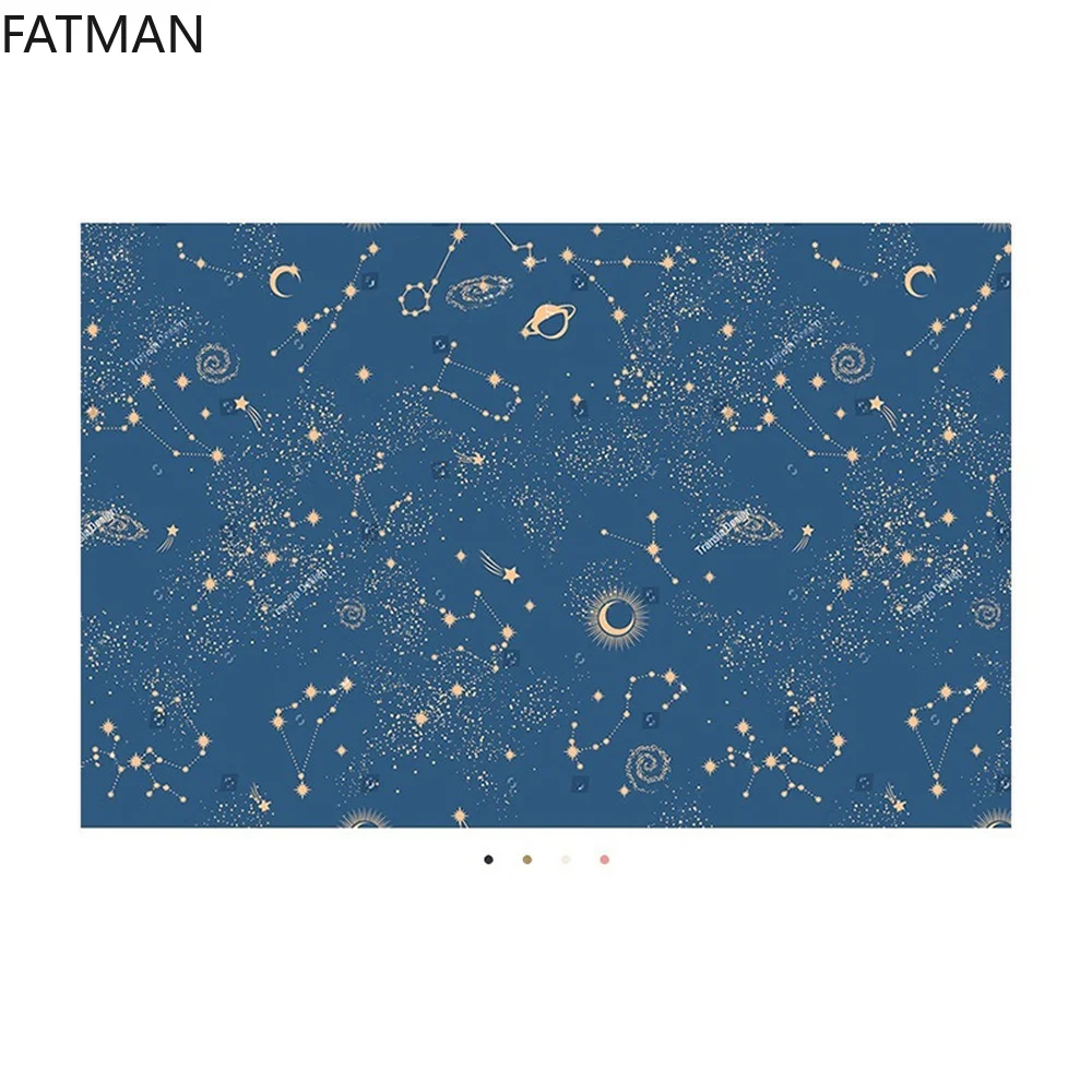 Фотообои FATMAN со звёздным небом на заказ, бесшовные обои для детской комнаты, для мальчика, спальни, детского сада (art.: 3920bacc2fc5a) - 3920bacc2fc5a