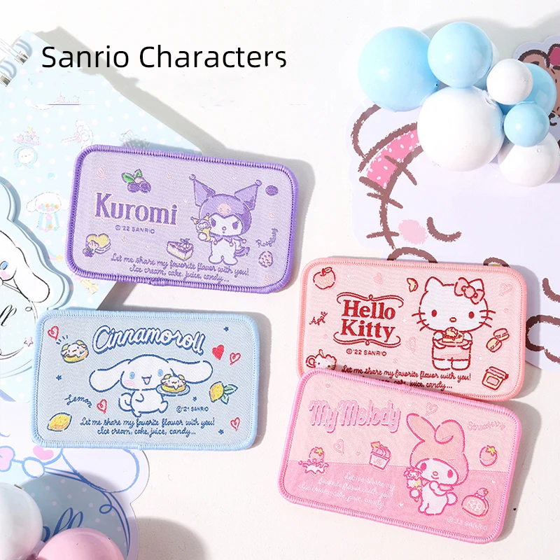 

Sanriod серия Kuromi Mymelody Cinnamorol Kitty cat милые челки волшебные наклейки артефакт для волос фиксированные головные уборы аксессуары для волос
