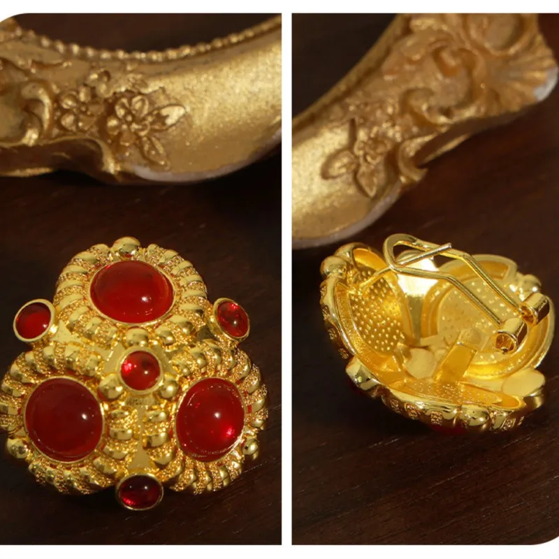 Винтажные Женские Серьги-гвоздики Элегантные Модные 2024 Качественные Ювелирные