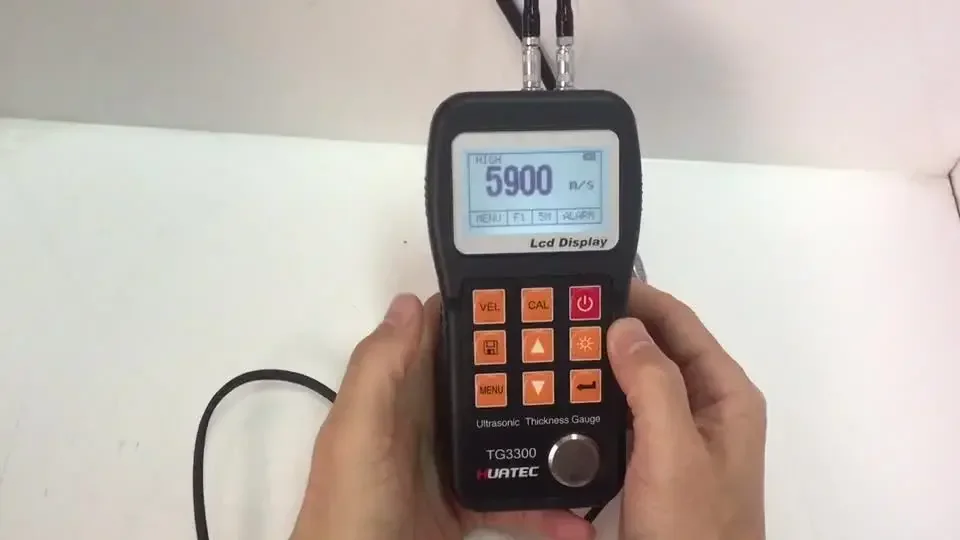 

Пластиковый ультразвуковой измерительный прибор толщины TG3300