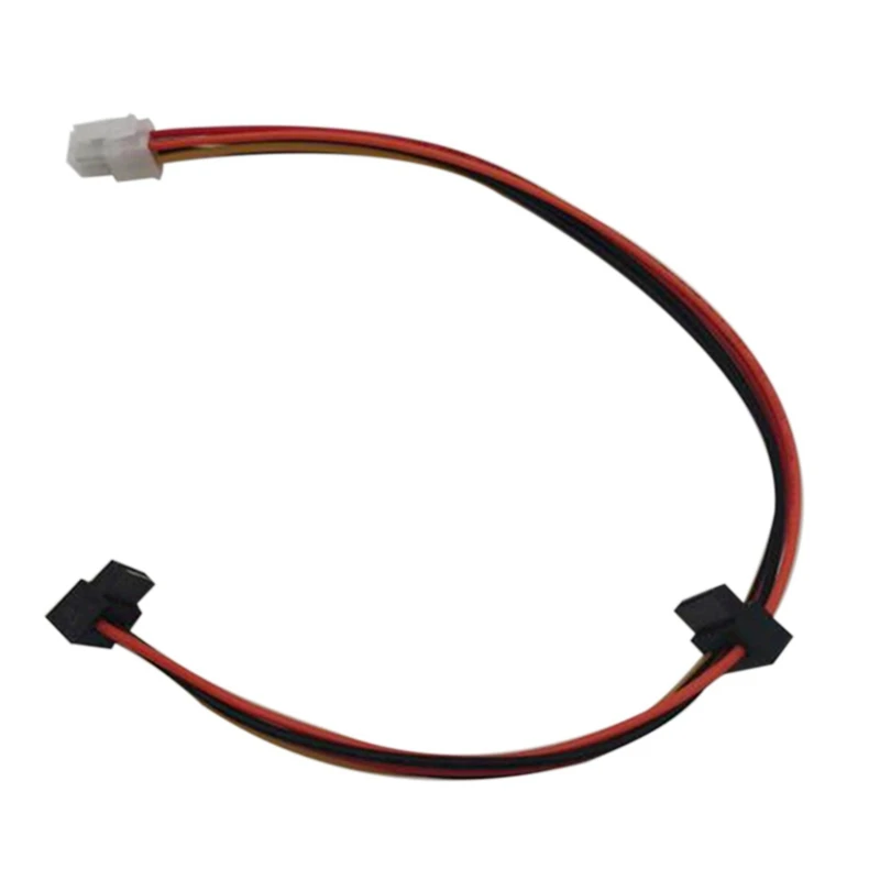 ATX Motherboard 4Pin to 2-Port Serial ATA SATA Hard Drive Adapter Power Cable for Lenovo IPC and Tax Controller 18AWG |