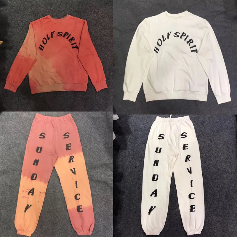

3D Foam Printing Kanye West Sunday Service Holy Spirit CPFM.XYZ Sweatshirts 1:1 High Quality Women Men Hoodies Pullover