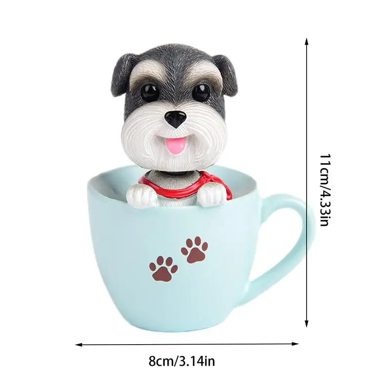 Собака Пупсы для приборной панели автомобиля фигурки танцоров трясущий орнамент