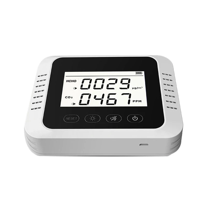 

X7 Portable Carbon Dioxide Detector CO2 Meter Digital Display Wall Mounted Gas Detector Air Quality Analyzer