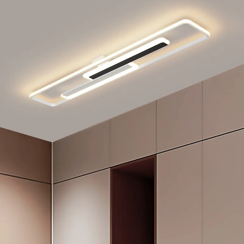 

Rectangular Strip Aisle Light Corridor Light Hallway Lamp Modern Minimalist Led Ultra-Thin Ceiling Lamp Entry Door Hall Lamp