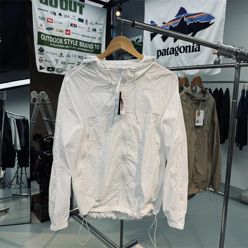 UPF50 + Японская уличная горная свободная ветрозащитная дышащая Солнцезащитная