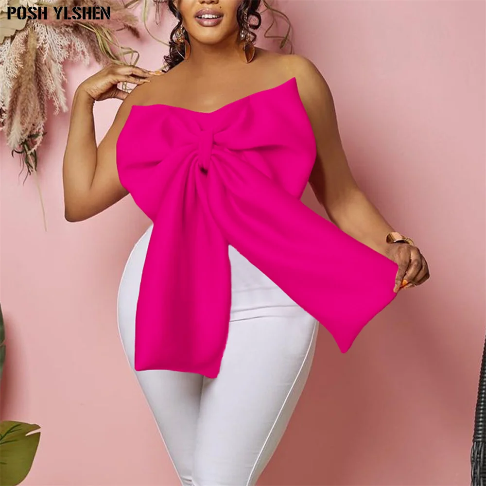 

Женский укороченный топ с бантом в африканском стиле; Коллекция 2023 года; Повседневное платье на шнуровке; Пикантные футболки с открытыми плечами; Вечернее вечерние; Robe Femme; Одежда в африканском стиле