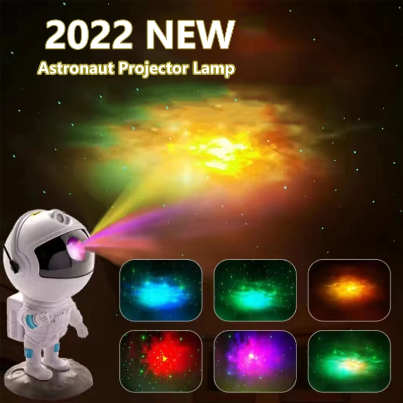 

Astronaut Nebula Projector Star light Galaxy light Water Wave LED Multicolour Projector Light led Galaxy Night Light kids gift