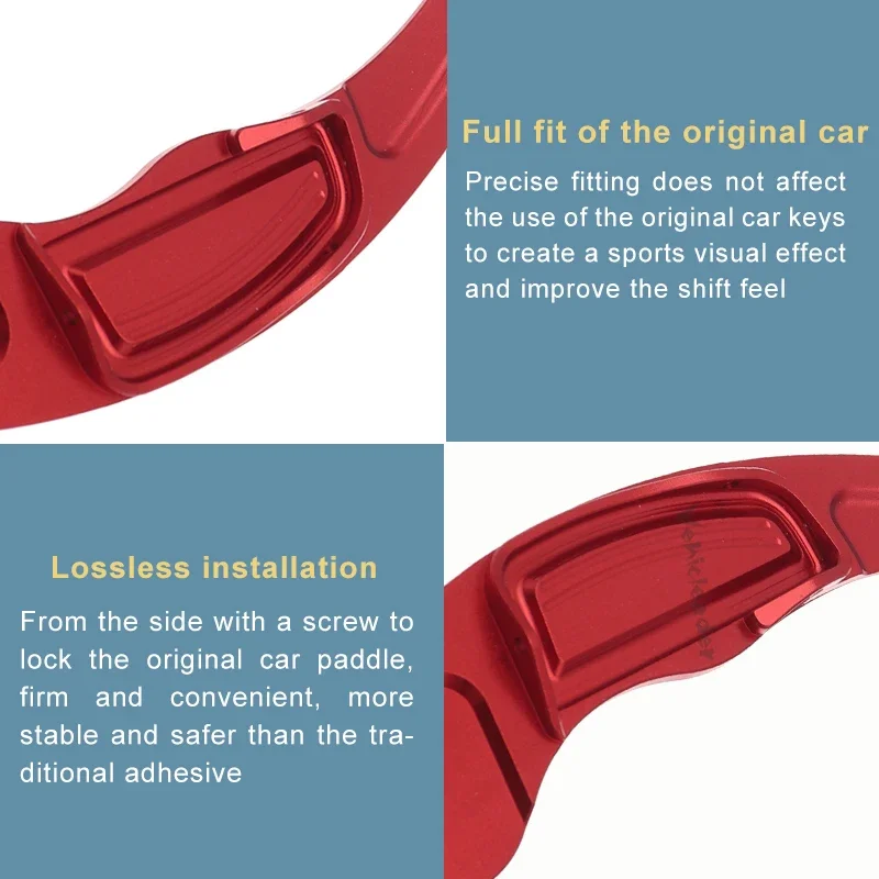 2 шт. Алюминиевый Рычаг переключения передач на рулевое колесо для Honda City 2008 Civic Fit