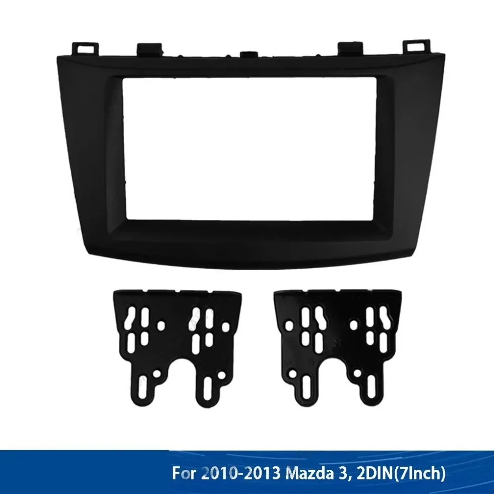 Для Mazda 3 2010-2013 (7 дюймов) 2 Din Автомобильная DVD стереопанель Fascia Радио Монтаж