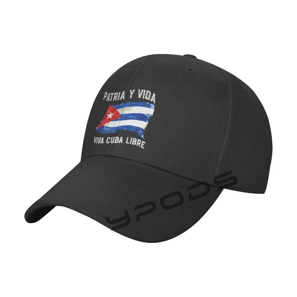 

Patria Y Vida - Viva Cuba Libre Baseball Cap for Men Women Classic Dad Hat Plain Cap Low Profile
