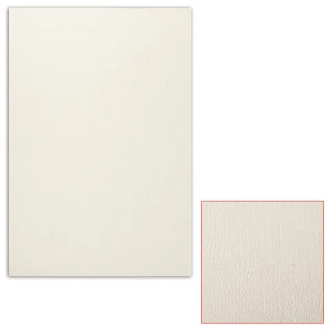 Белый картон грунтованный для масляной живописи 35х50см 0 9мм маслян.грунт одностор