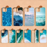 maiyaca blue sea waves beach phone case for iphone 11 12 13 mini pro max 8 7 6 6s plus x 5 se 2020 xr xs case shell