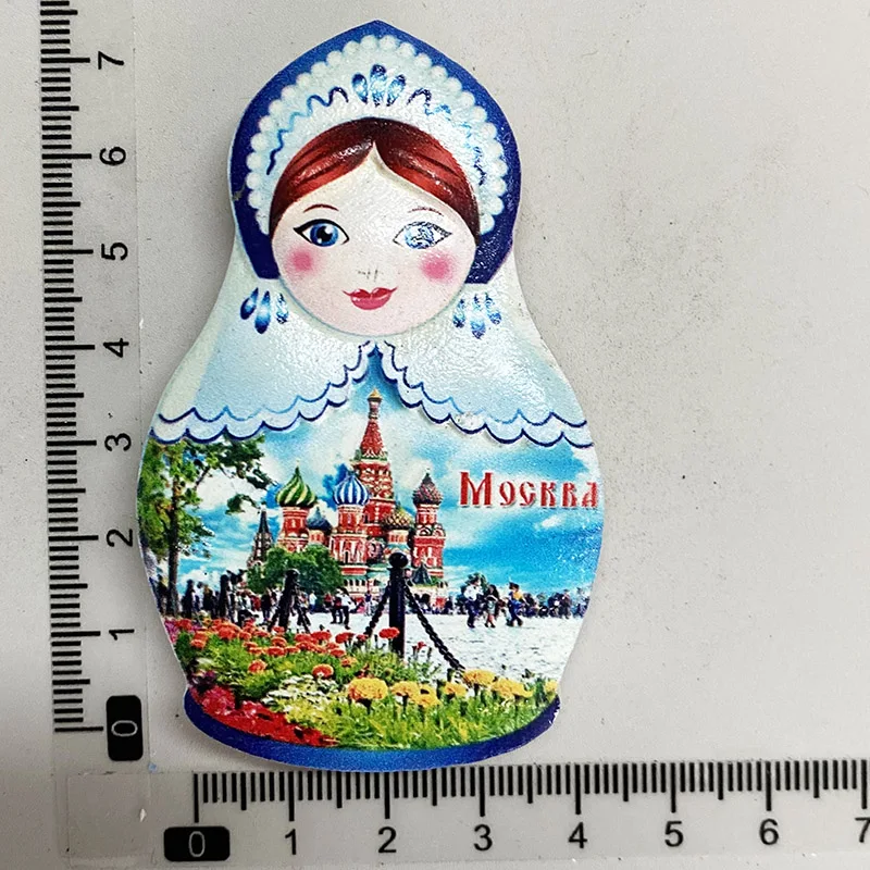 Московский магнит для холодильника 3D туристические сувениры магнитные