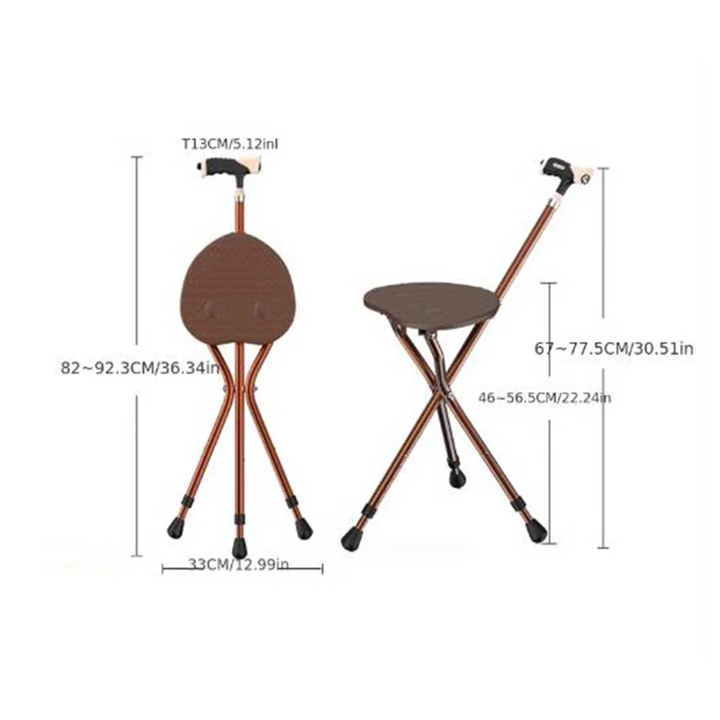 Сверхлегкий табурет портативный туристический с тростью однотонная мебель для
