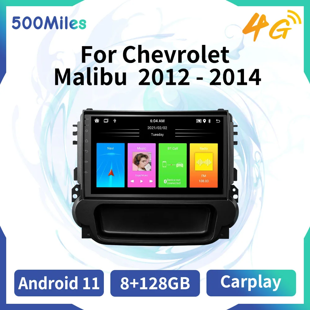 

Car Radio 2 Din Android for Chevrolet Malibu 2012 2013 2014 Stereo Receiver Android 8.1 GPS WIFI Navigation Multimedia Player