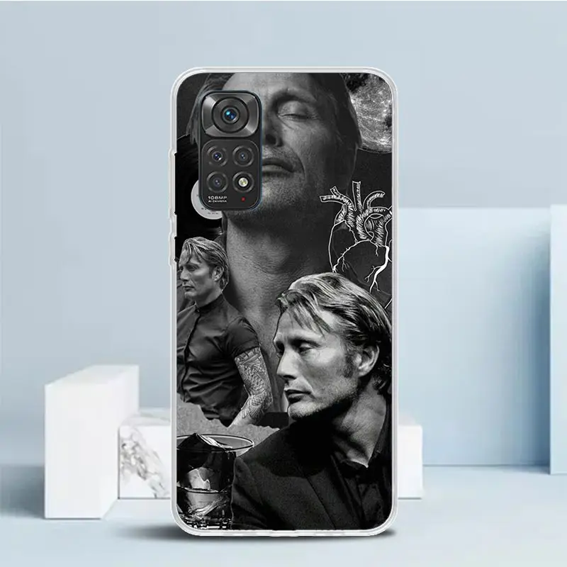 Чехол для телефона Hannibal Movie Xiaomi Redmi Note 13 12S 12 11S 11 11T 11E Pro Plus 10S 10 9S 9 8T 8 7 + мягкая задняя