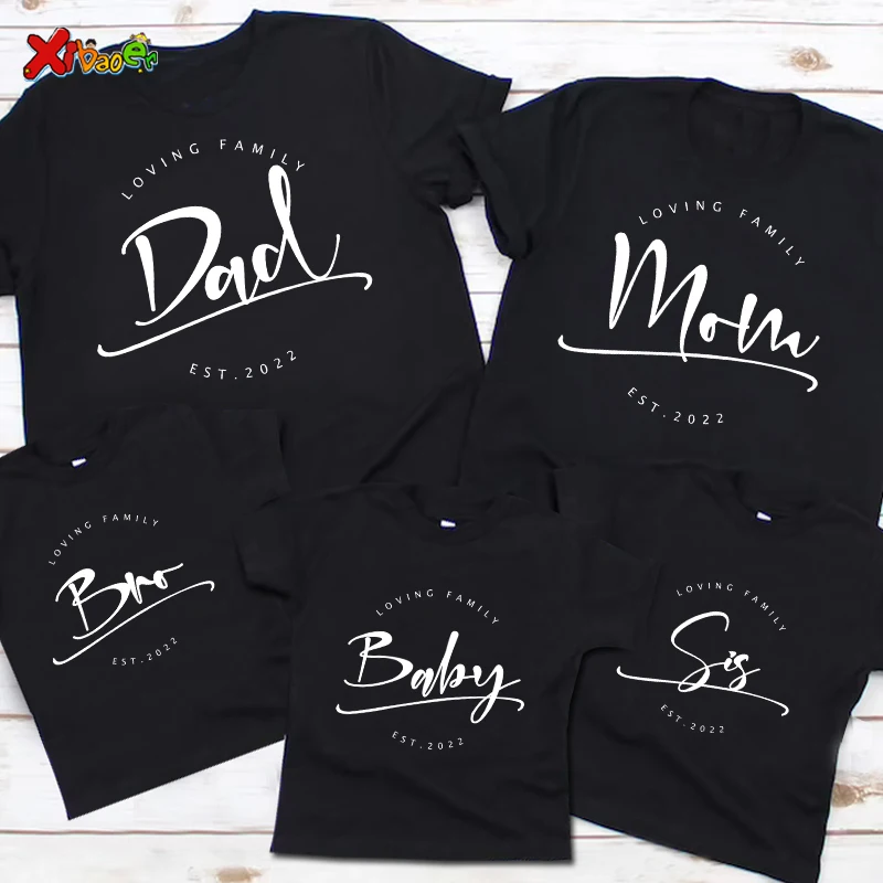Birthday Family T Shirt Custom Family Anniversary Shirt Last Name Est Tops Matching Shirt Custom Name Baby Onesie Mom Dad Baby