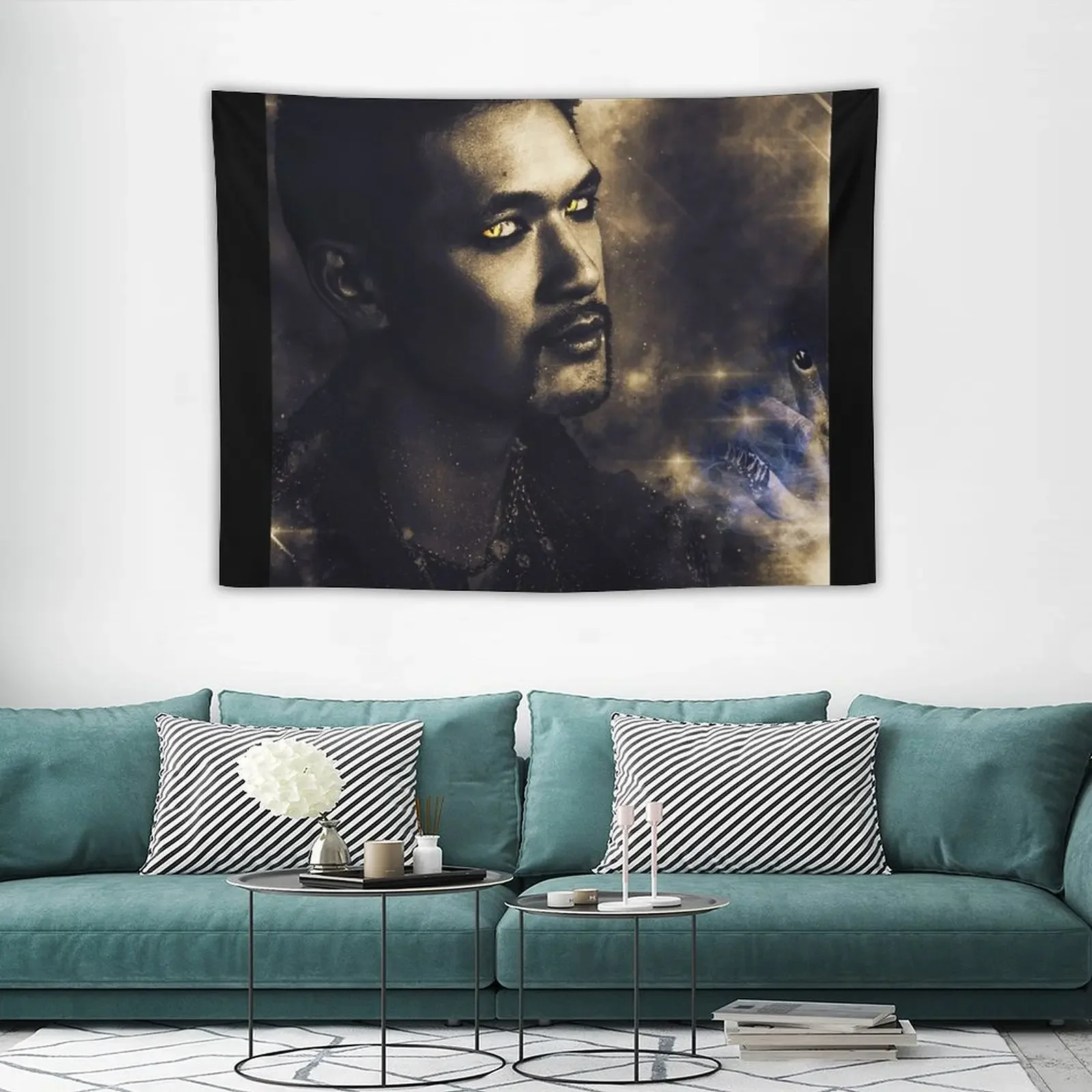 Золотистый гобелен украшение для комнаты настенный комнатный эстетический на