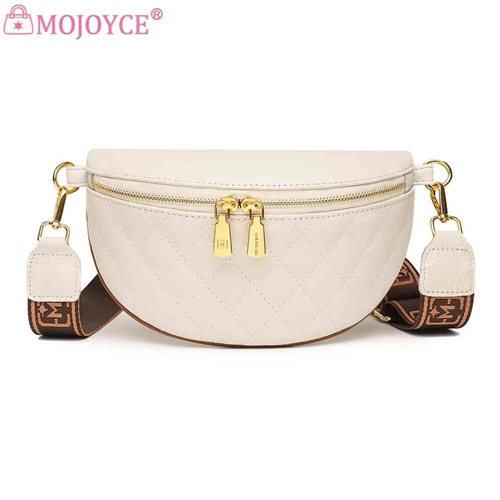 

Поясной кошелек из воловьей кожи, сумка на широком ремне через плечо с ромбовидным узором для мобильного телефона, однотонная простая сумочка на молнии для девушек и женщин