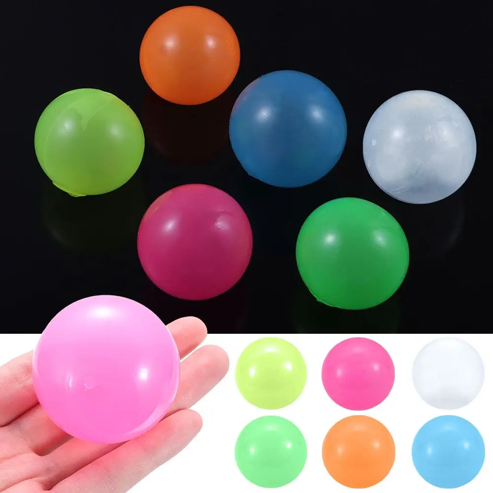 

Squash Luminous Kids Toys Throw Ball Stress Relief Toy Sticky Ball Decompression Balls Target Ball