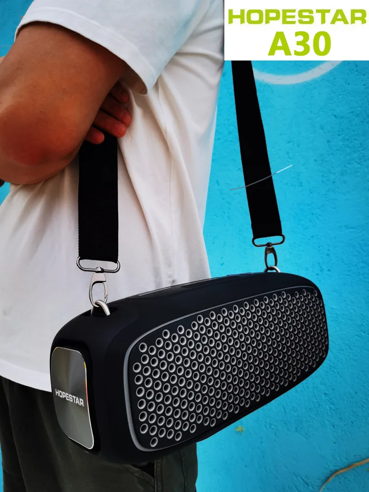 HOPESTAR A30 открытый 66 Вт Мощный Bluetooth динамик 6000 мАч три динамика s автомобильный