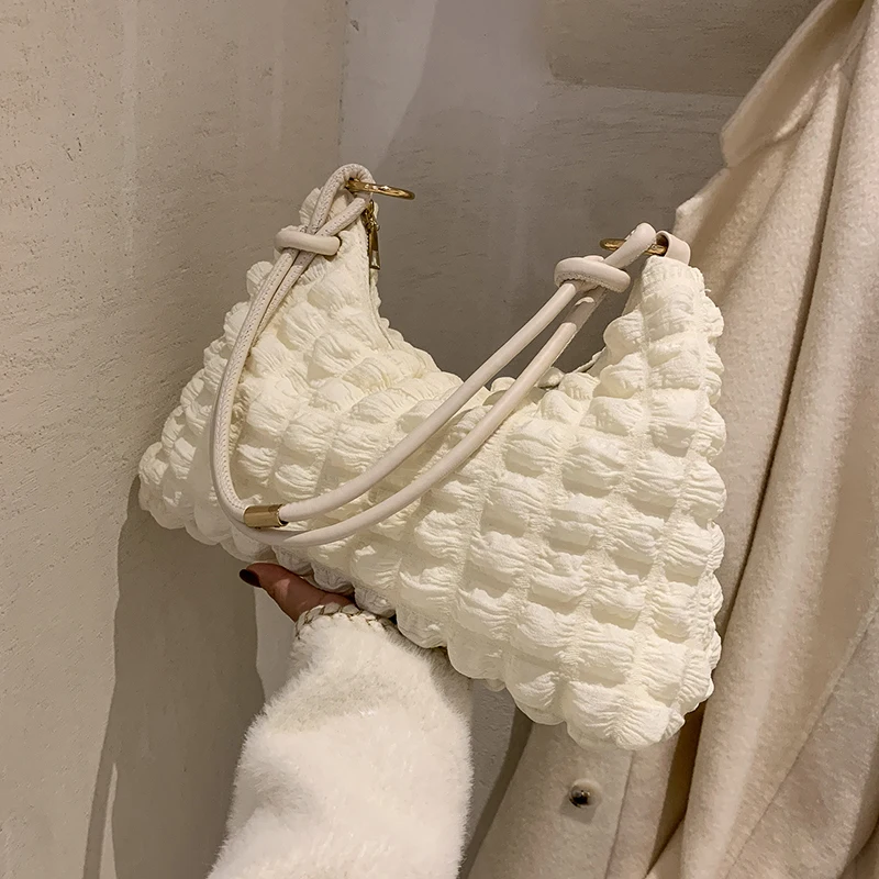 

Легкая большая сумка-тоут, сумка для подмышек, новинка зимы, Высококачественная мягкая женская дизайнерская сумка, нежная сумка через плечо