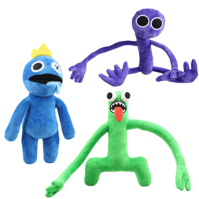 

Rainbow Friends Plush Toy Cartoon Game Kawaii Character Doll Blue Monster Soft Stuffed Animal halloween Christmas Gift for Kids