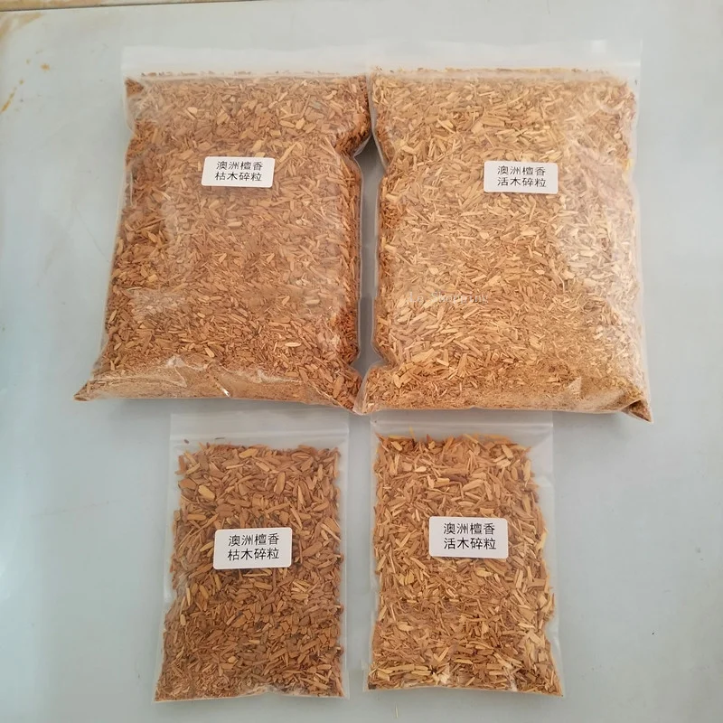 Австралийское сандаловое дерево тертая древесина Западно-австралийские опилки