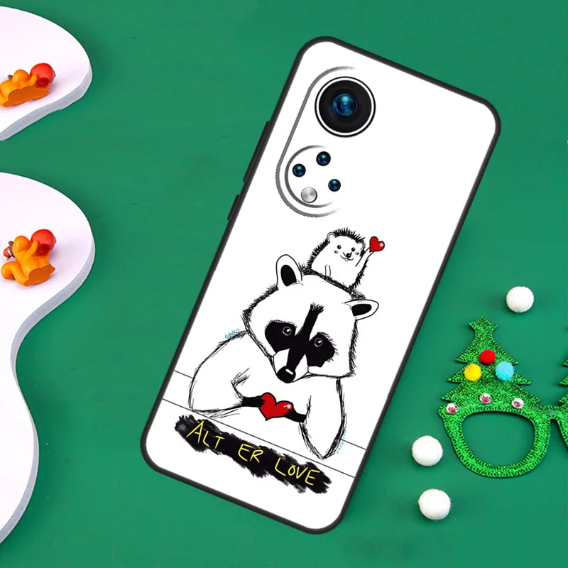Kawaii маленький ежик цветной чехол для Huawei Honor Magic 5 Lite X7 X8 X9a 50 70 P20 P40 P30 Pro P Smart Nova 9 5T