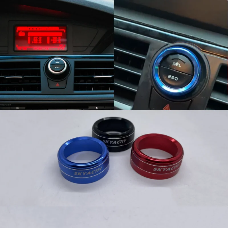 Для MG MG6 2010 2011 2012 2013 2014 2015 меню центральной консоли для автомобиля OK select ESC/SEL ручка