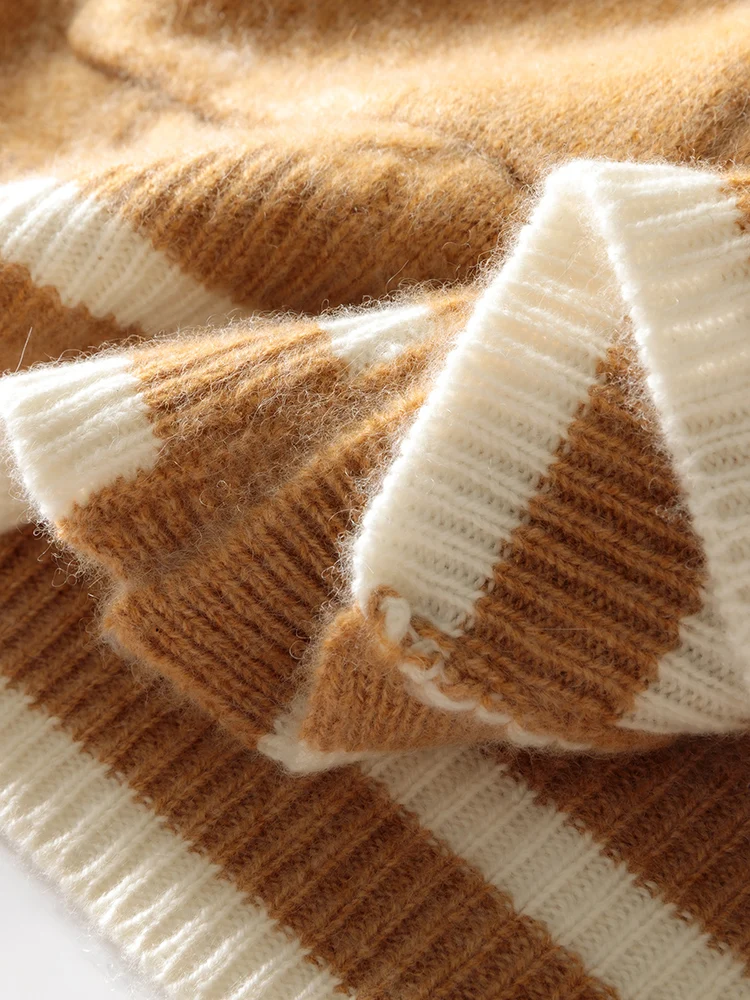 Мужское пальто вязаный кардиган из 100% мериносовой шерсти Осень-зима новый товар