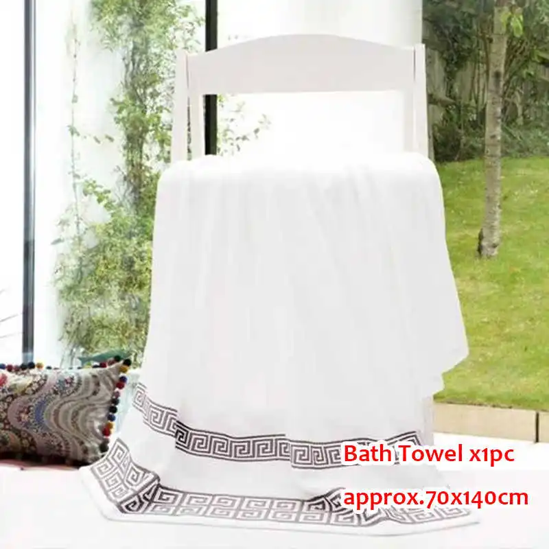 Комплект полотенец для ванной из чистого хлопка