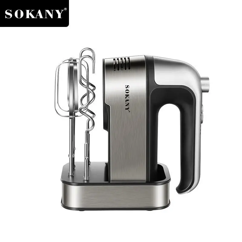 Электрическая бытовая ручная взбивалка для яиц миксер выпечки тортов