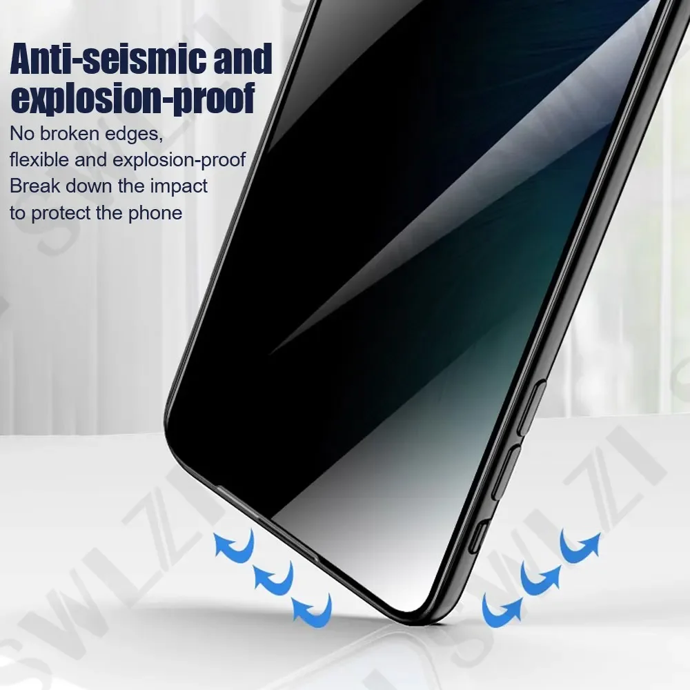 6 шт. закаленное стекло для смартфона Samsung A73 A53 Защитная пленка