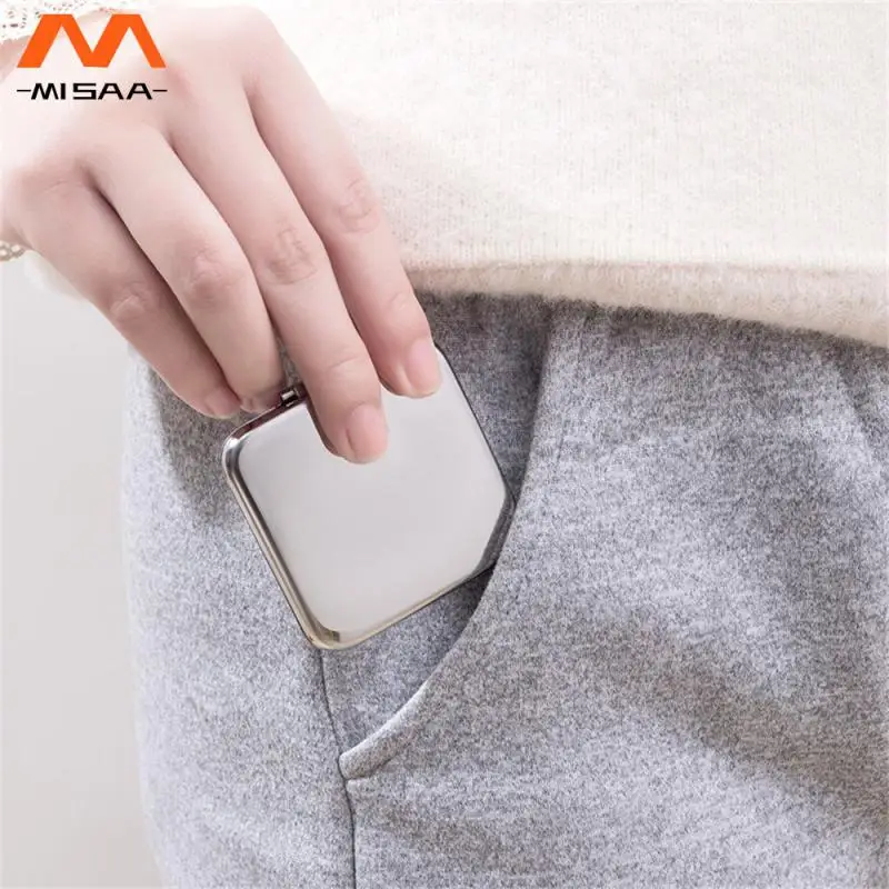 

Aluminum Mirror Makeup Mirror Mirror Magnification Personal Belongings Stainless Steel Double Mirror Folding Double Sided Mirror