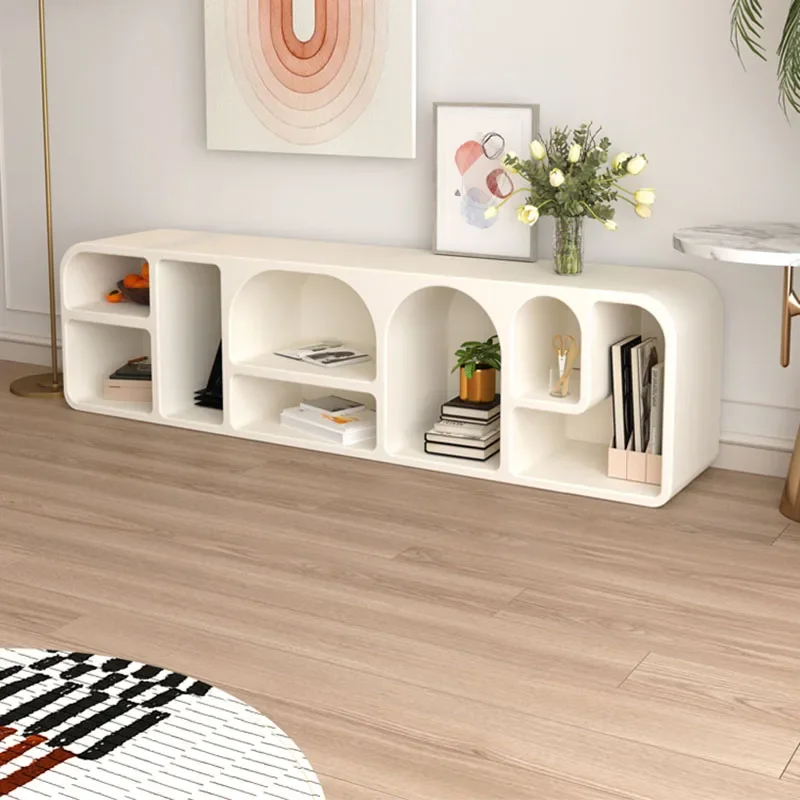 Белые кофейные подставки для телевизора шкафы дизайнерский настенный центр