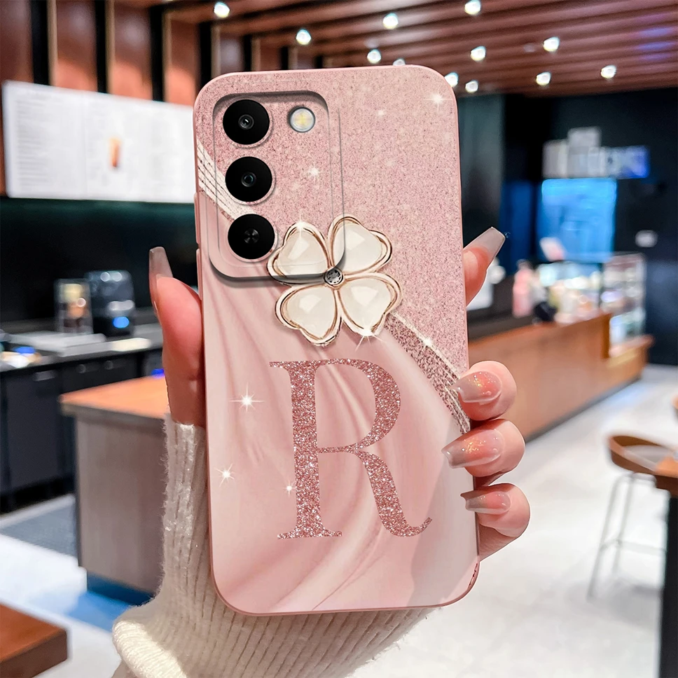 Фото Чехол для телефона Realme C100 5G 4G Luruxy A To Z Letters, мягкий, гладкий, полностью защитный, противоскользящий чехол для Realme C 100 №5