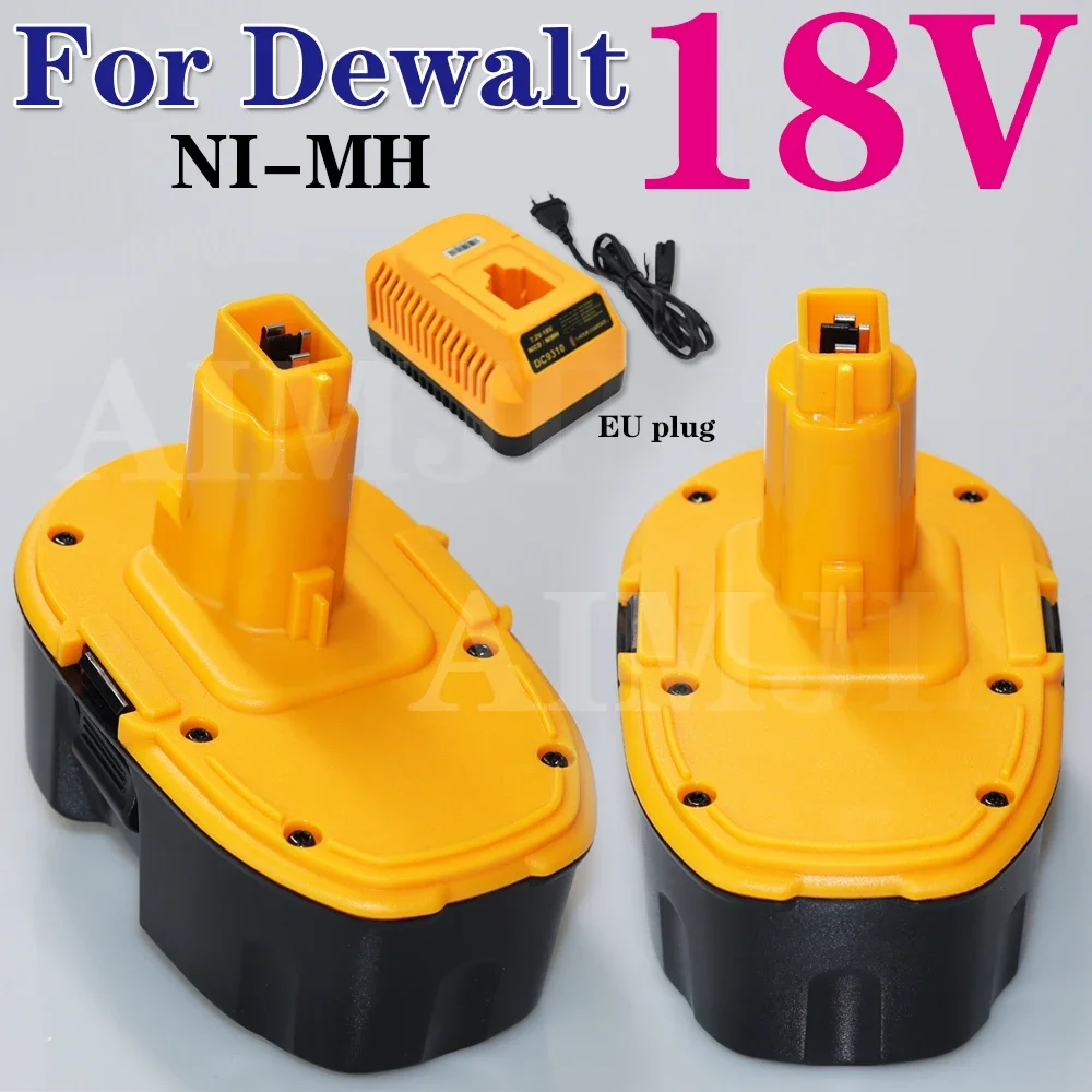 DC9096 Ni-MH электроинструмент 18 В 4800 мАч для Dewalt DE9039 DE9095 DW9098 DE9503 DW9096 Сменный
