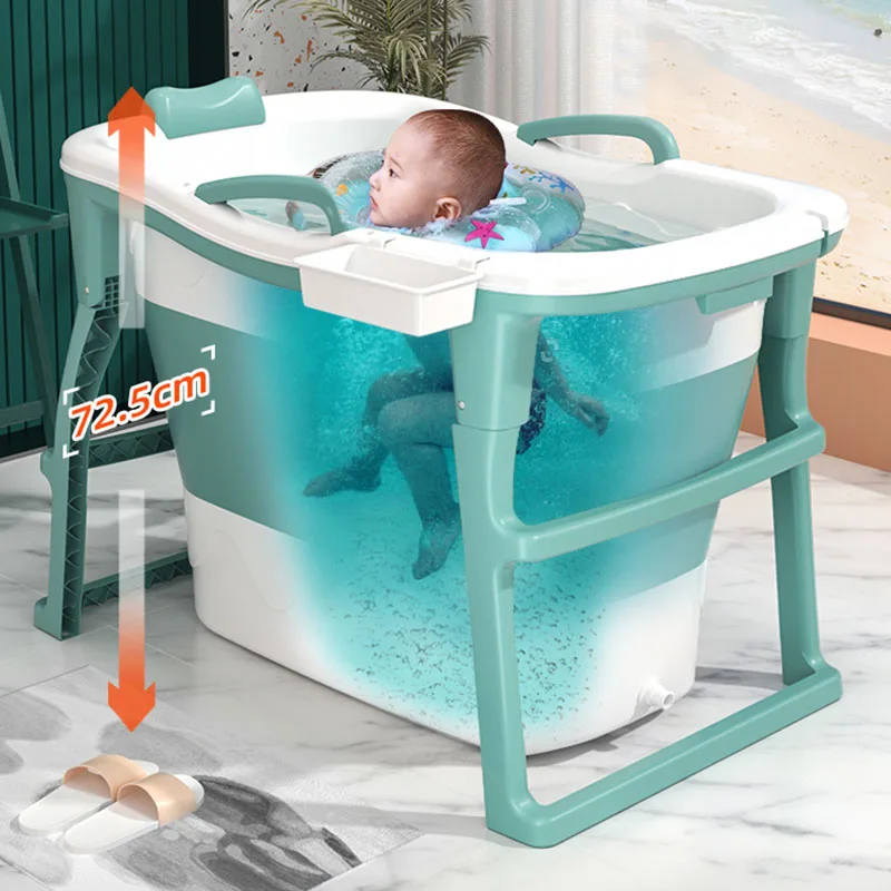 Ванна Складная с животными для душа детей и женщин ног складная дома