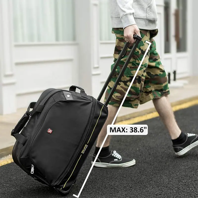 Small Rolling Duffle Bag with Wheels 22
