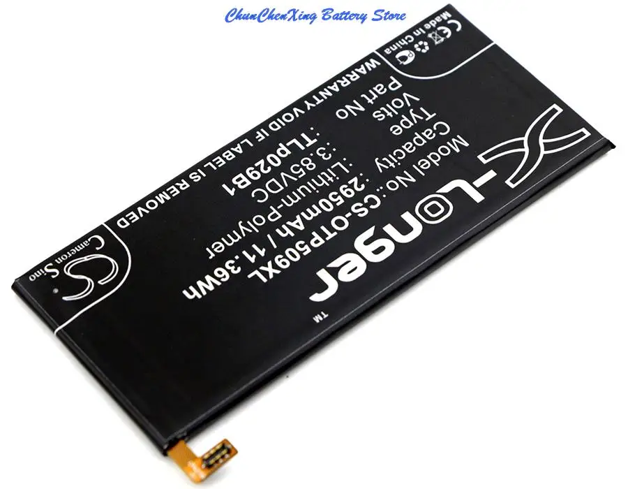 Высококачественный аккумулятор Cameron Sino TLp029B1 для Alcatel OT-5095/5095B/5095I OT-5095K/L/Y Touch Pop 4S