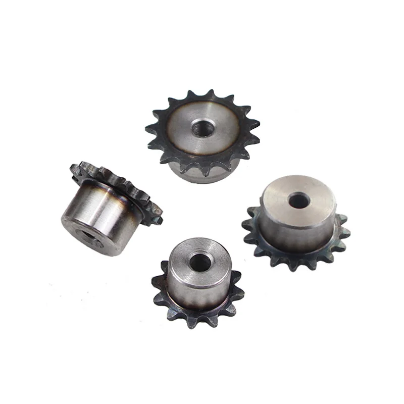 Цепная шестерня звездочки 04C 45. # Стальная 8-23 зубьев диаметр 5-8 мм промышленная