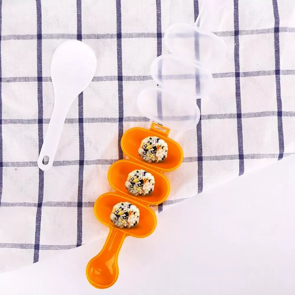 

Creativity Diy Rice Ball Molds Sushi Mold Maker Rice Mold Kitchen Sushi Making Tools Bento Accessories