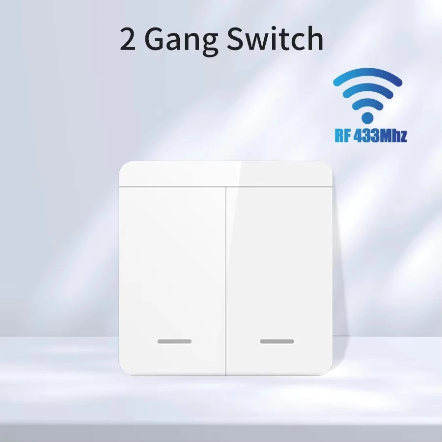 Беспроводной Wi-Fi выключатель света Tuya Smart RF433 MHz 1 Gang